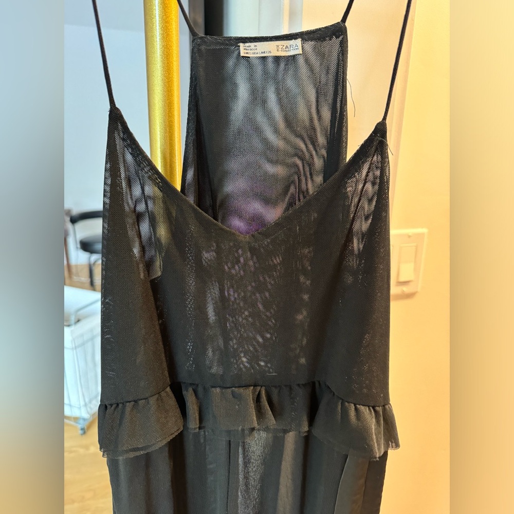 Long sheer Zara dress